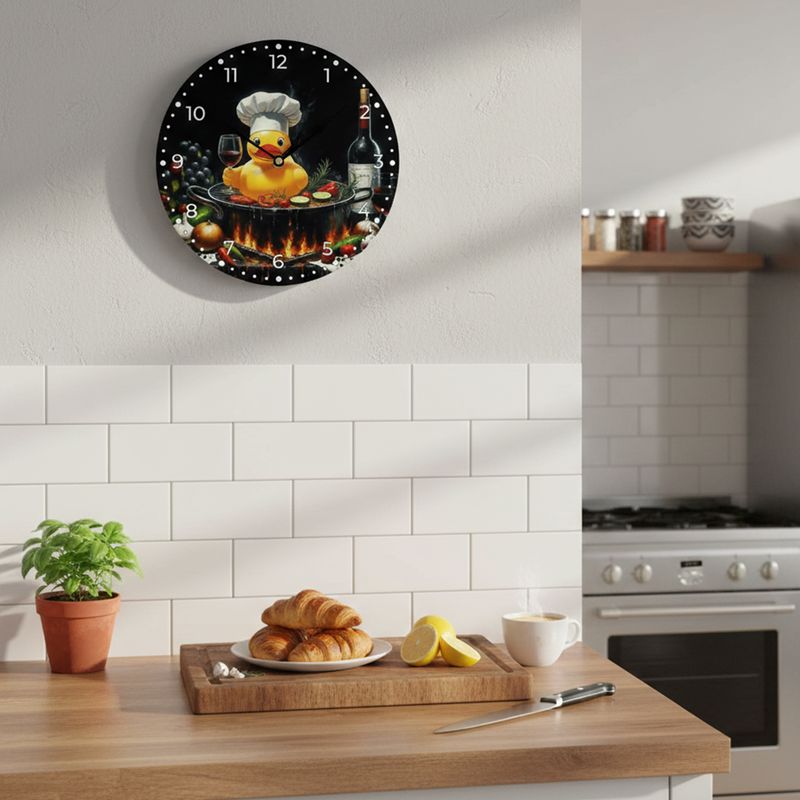 Wandklok - Chef Quack Deluxe