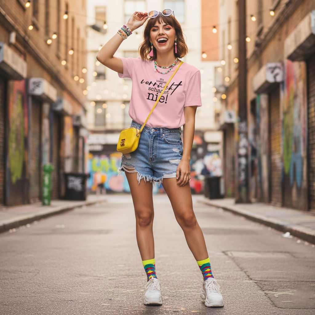 Women&#39;s T-shirt - A little bit of craziness never hurt anyone!