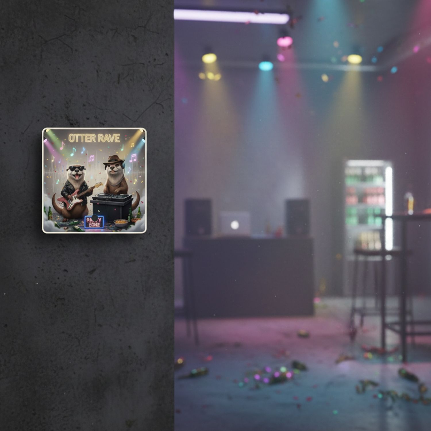 Party Otter magnetic music player