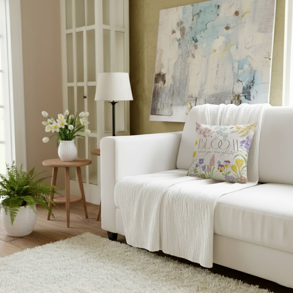 Decorative cushion Spring Bloom