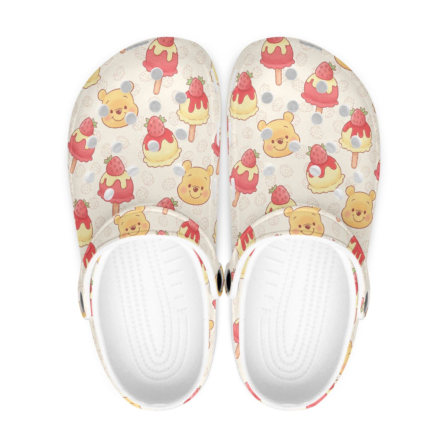 Summery Clogs - Winnie the Pooh Ice Cream