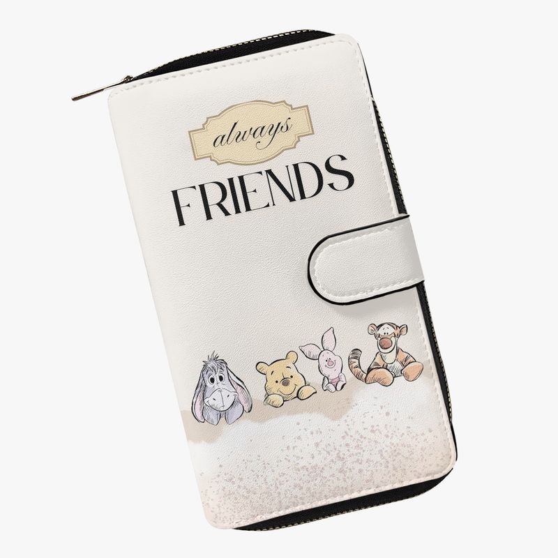 Large wallet Winnie the Pooh - Always Friends