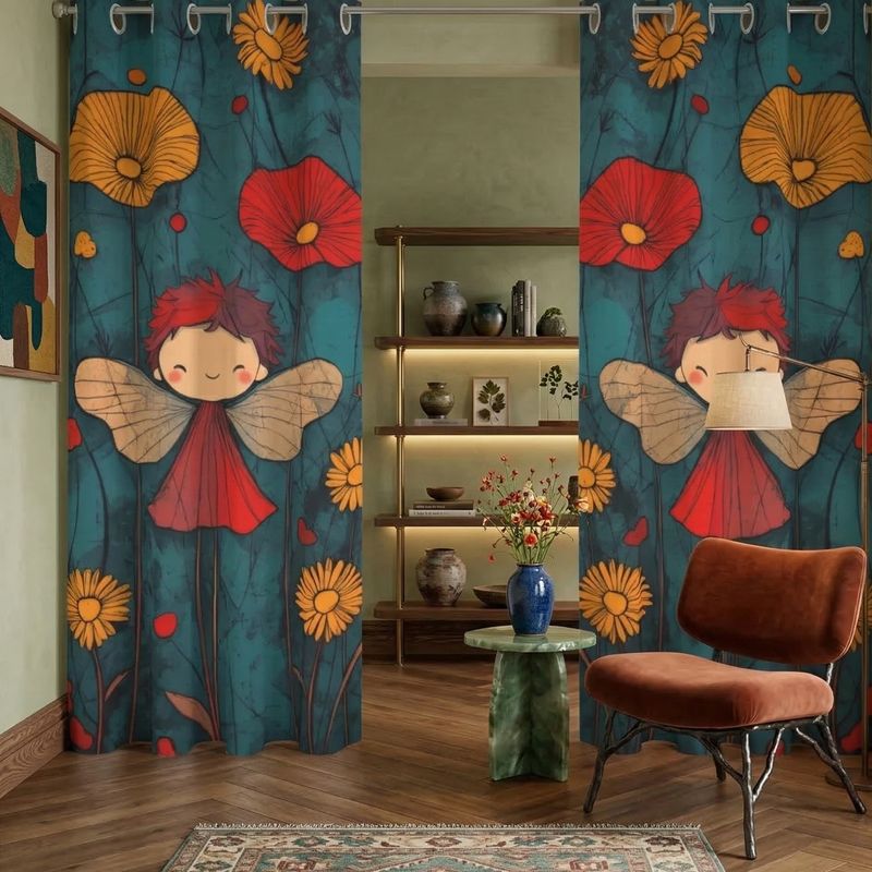 Blackout curtains Flower Fairy