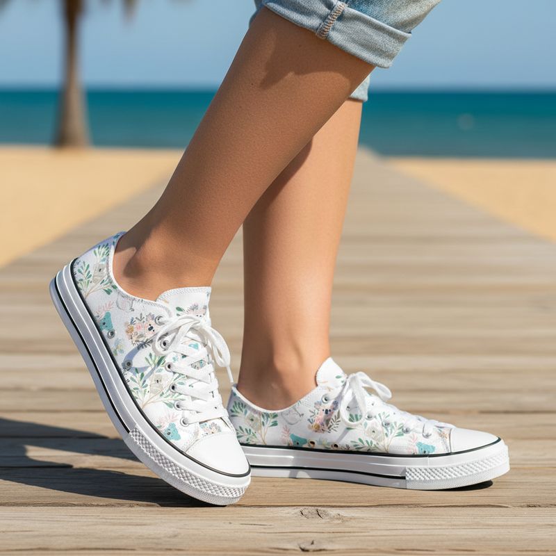 Koala Love Canvas Sneakers