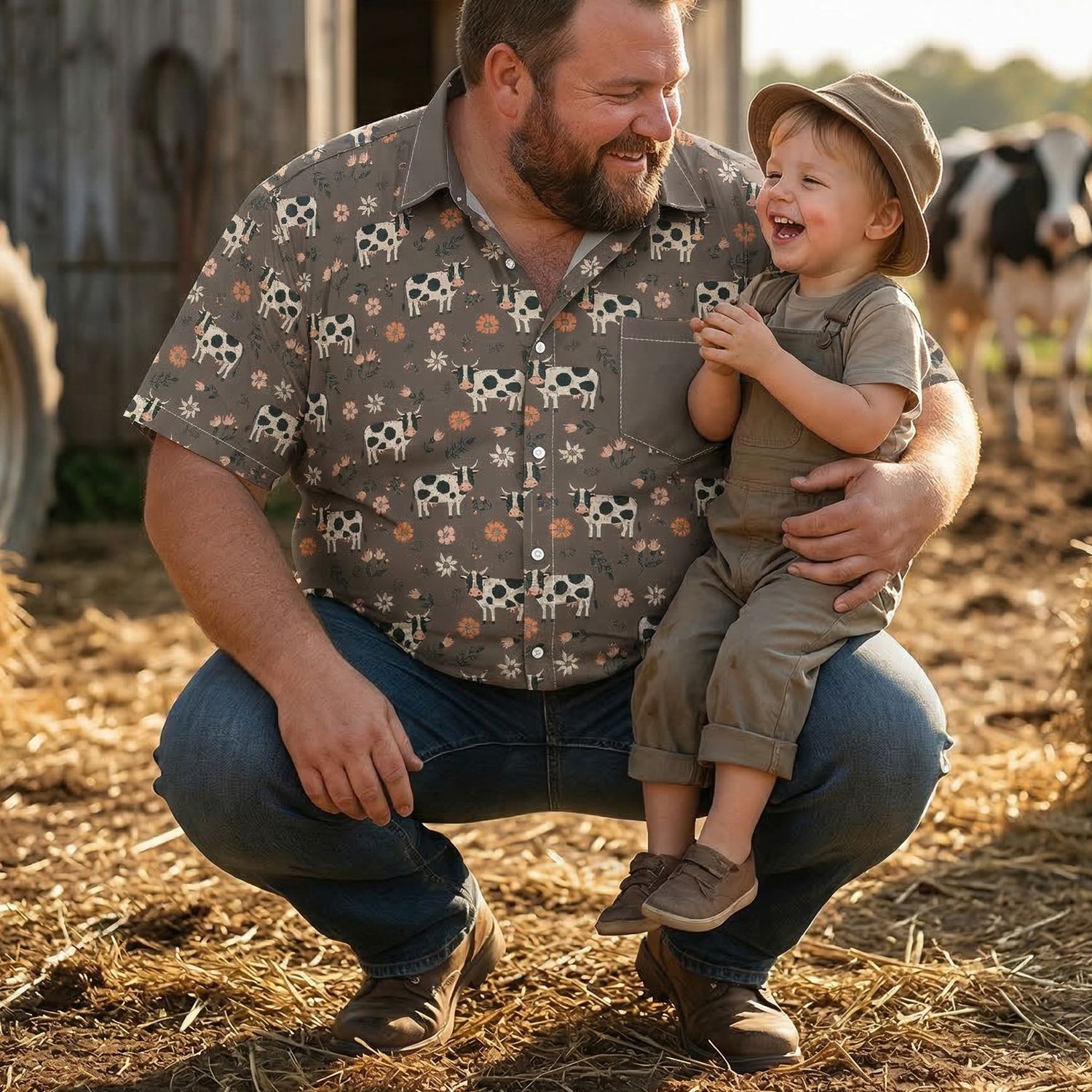 Country Cow Vibes Fun Shirt