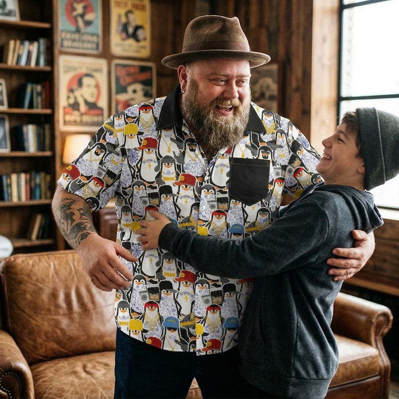 Street Penguin Vibes Fun Shirt