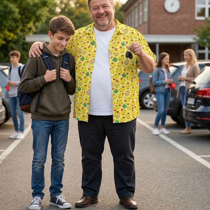 Crazy Chicken Revenge Fun Shirt