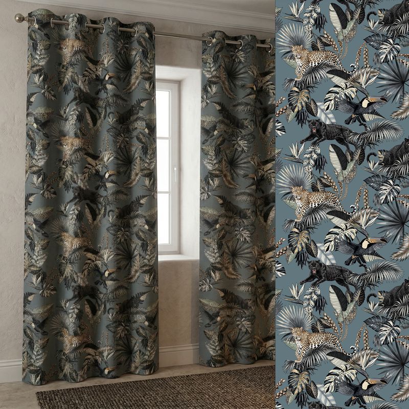 Urban Jungle – Luxury Wild Blackout Curtains