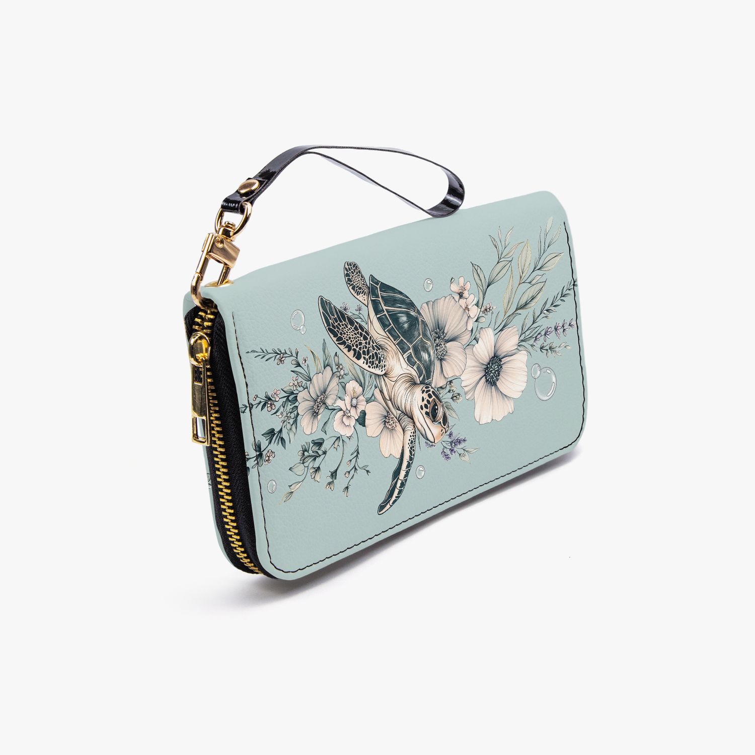 Turtle Purse Floral