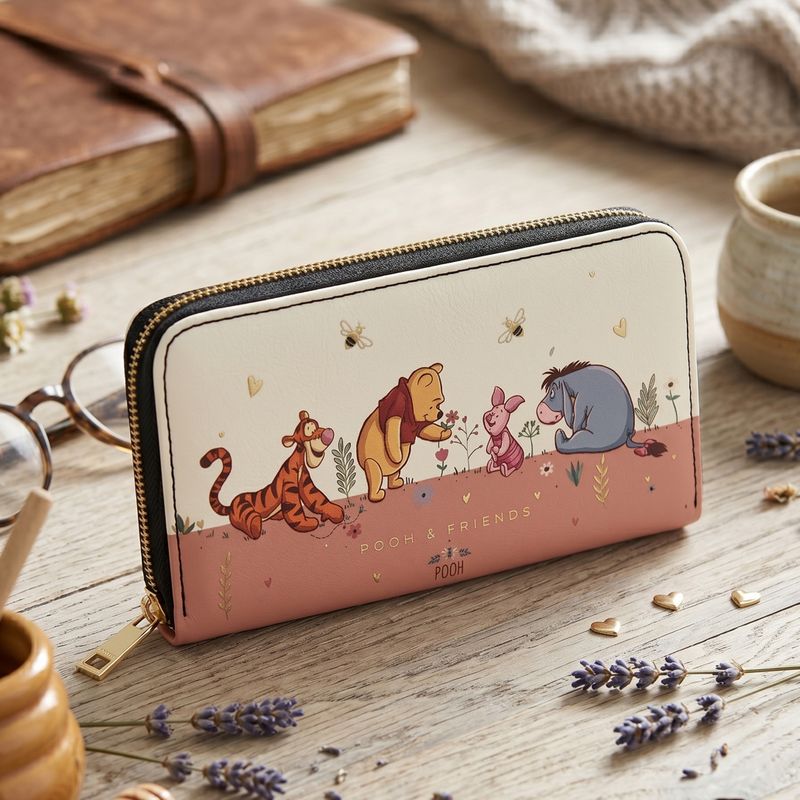 Winnie the Pooh Women's Zip-Around Wallet