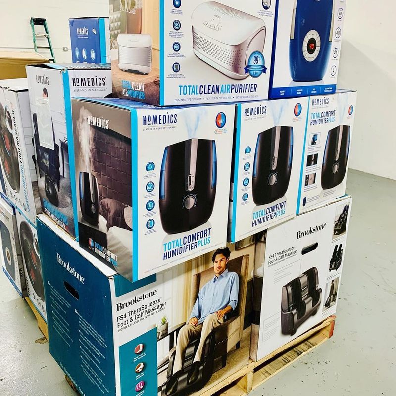 Home Appliances &amp; Wellness Equipment Pallet – 45 New Items