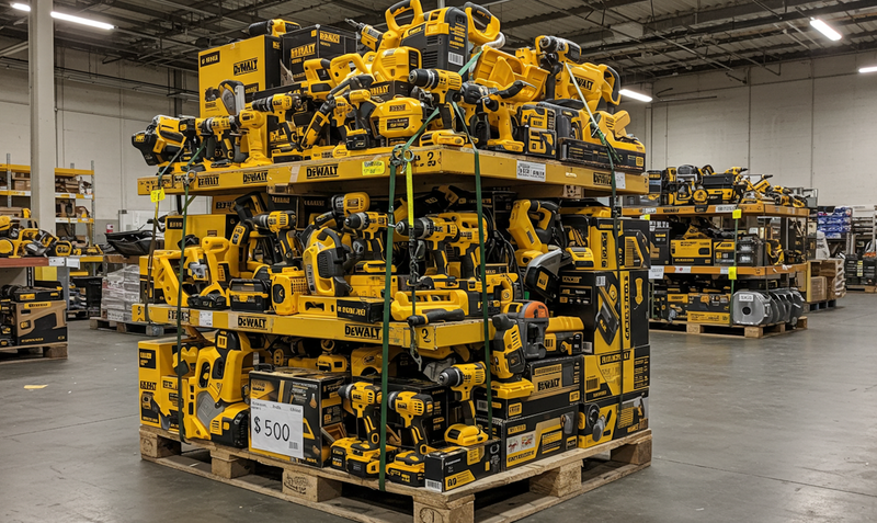 DeWalt Mega Tool Pallet – 60 Tools – Mixed 20V MAX, XR &amp; ATOMIC – All New