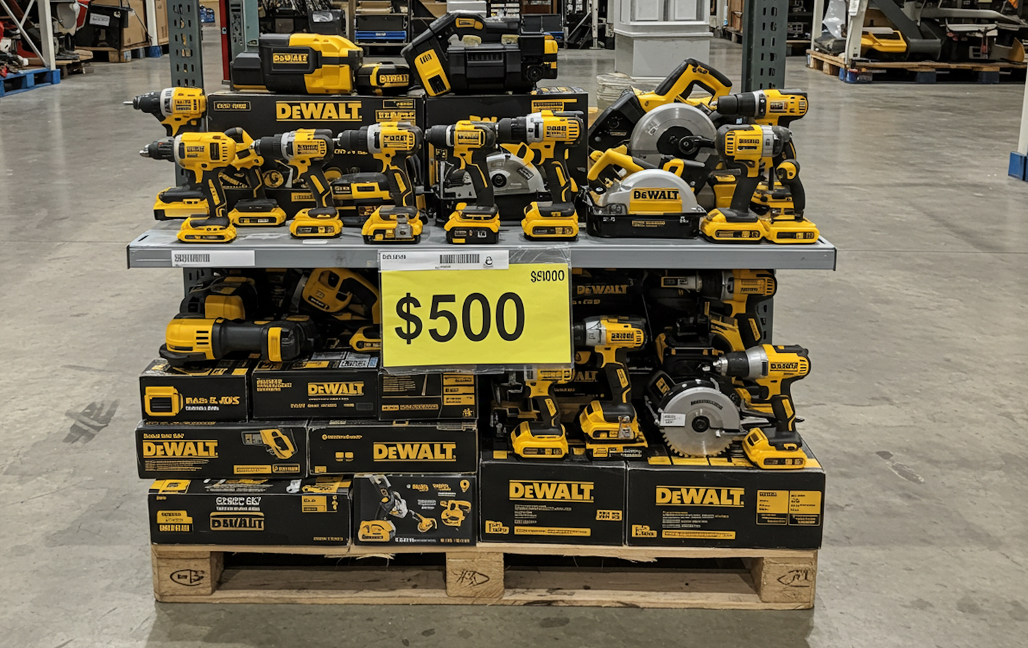 DEWALT TOOL PALLET B14