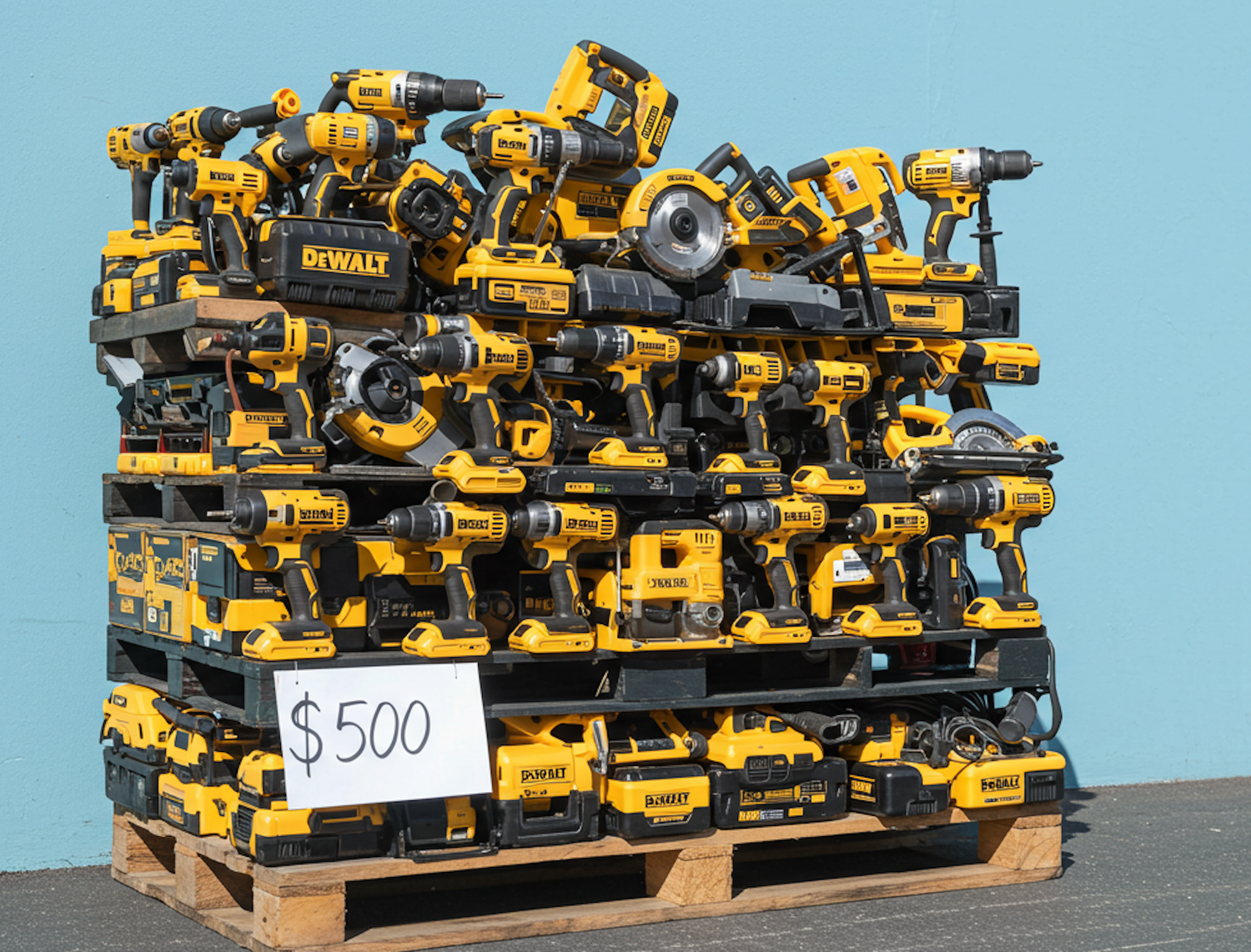 DEWALT TOOL PALLET B1