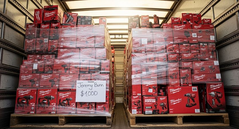 Milwaukee Premium Mega Pallet – 135 Items (All New, M18/M12 Pro Mix)