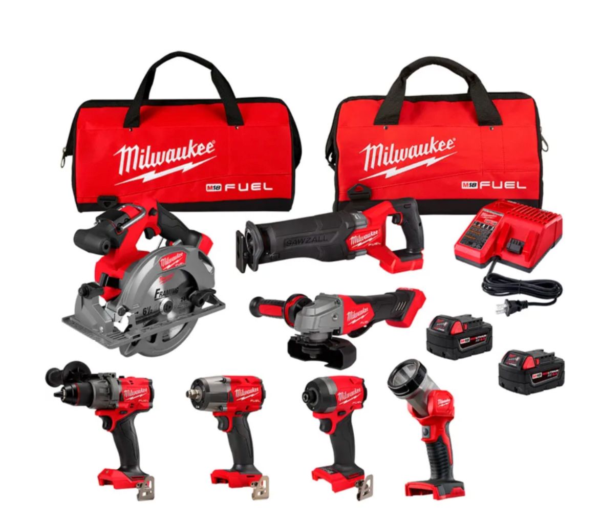 Milwaukee M18/M12 Fuel Contractor Pallet – 100% NEW Tools