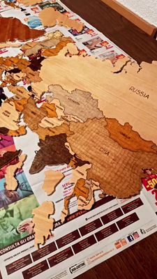 Decorazione a muro – Mondo