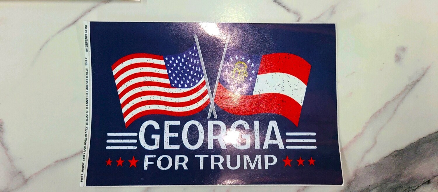 Georgia for Trump Bumper Sticker