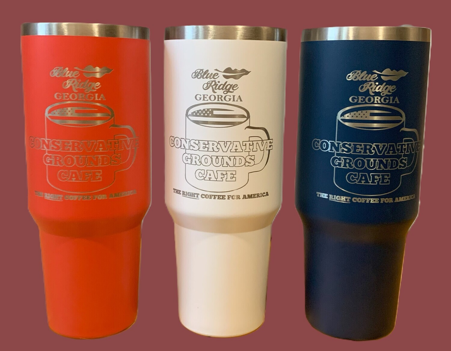 Insulated Tumbler 40oz with Handle