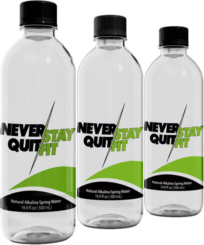 H2O NEVER QUIT STAY FIT (24-PACK)