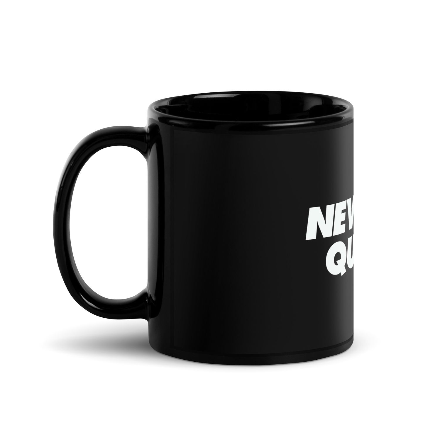 Black Glossy Mug