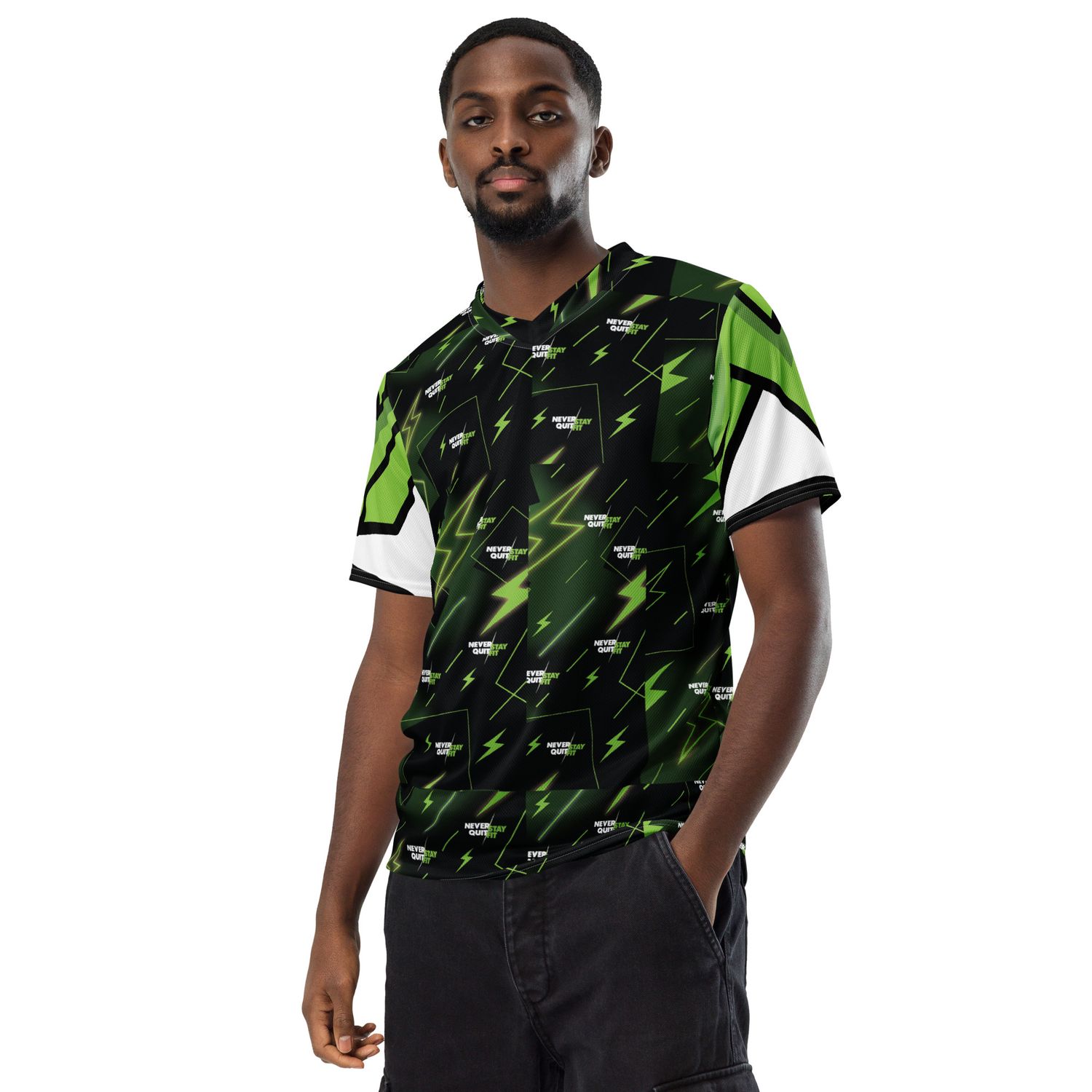 Unisex Lighting Soccer Jersey 