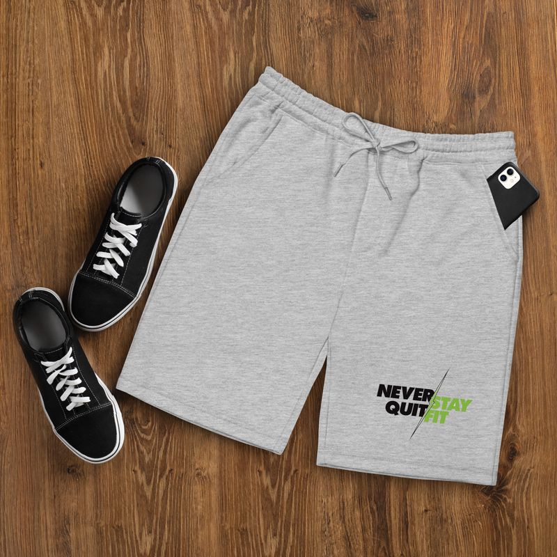 Men's fleece shorts