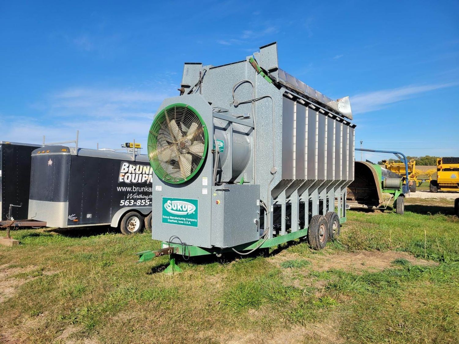 Single Module Grain Dryer Installation