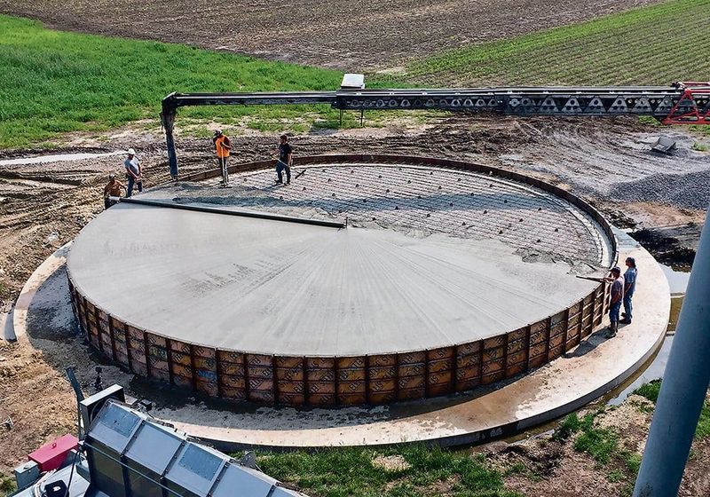 Custom Engineered Concrete Pad 72&#39;+