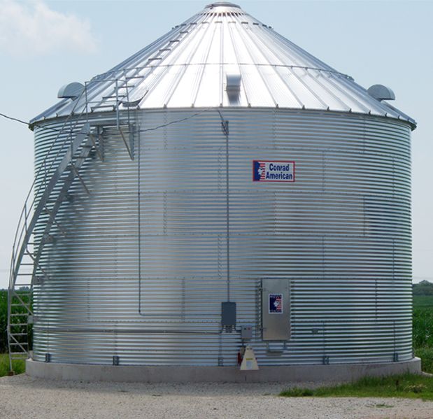 Farm Grain Bins