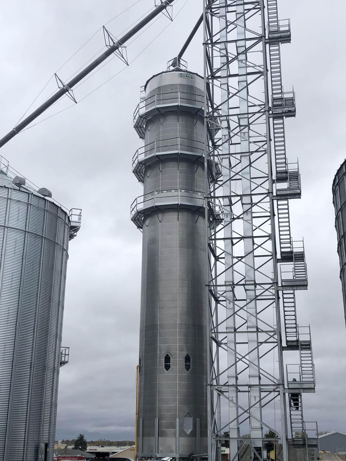 Tower / Double Stack Grain Dryer Installation