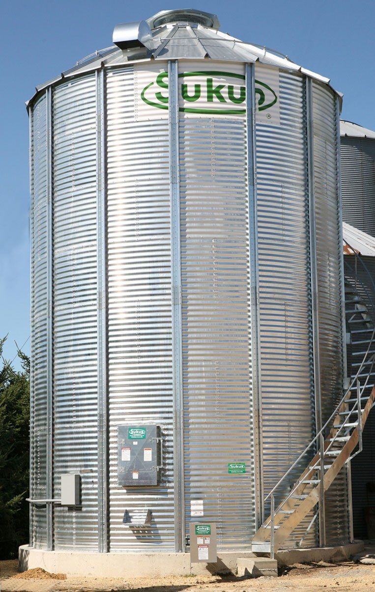 27&#39; 6 Ring Stiffened Grain Bin 11805 BU
