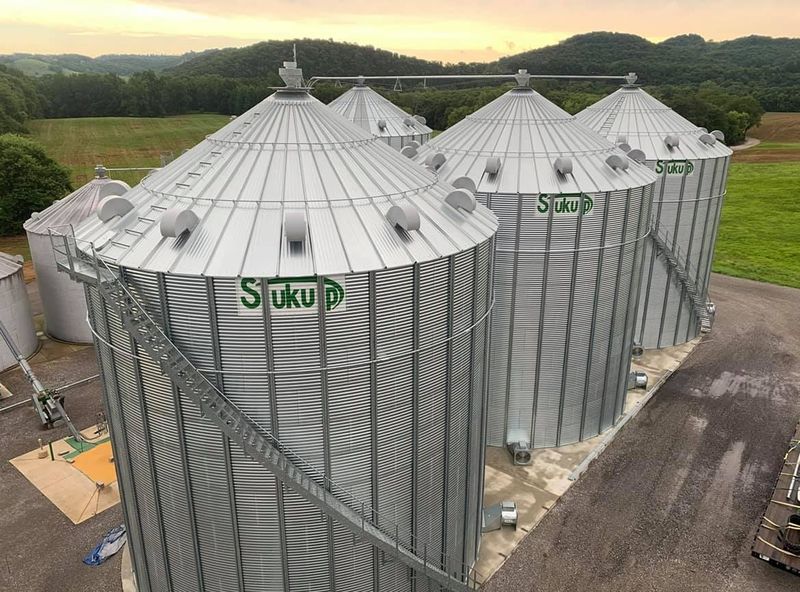 Grain Storage Bins