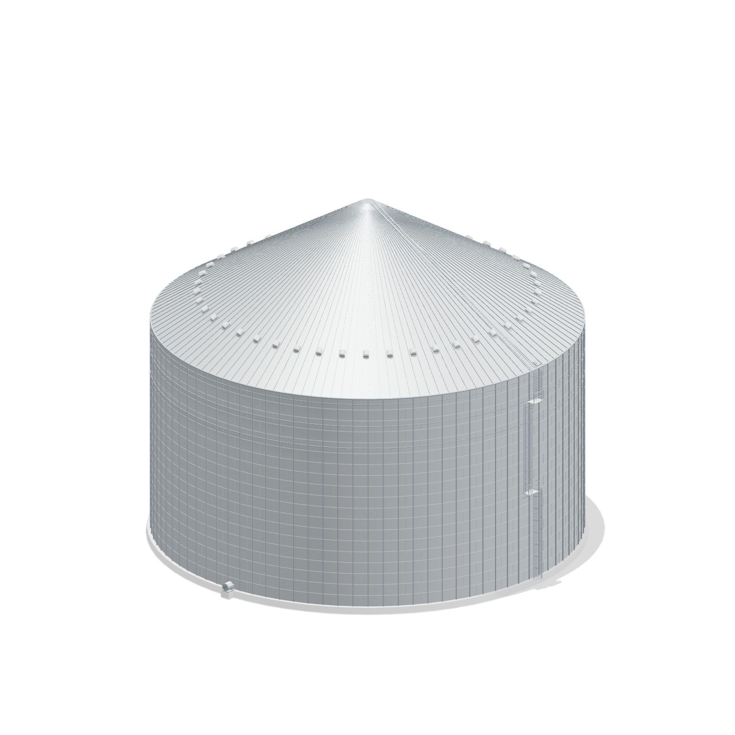 135' 19 Ring Commercial Grain Bin 985012 BU