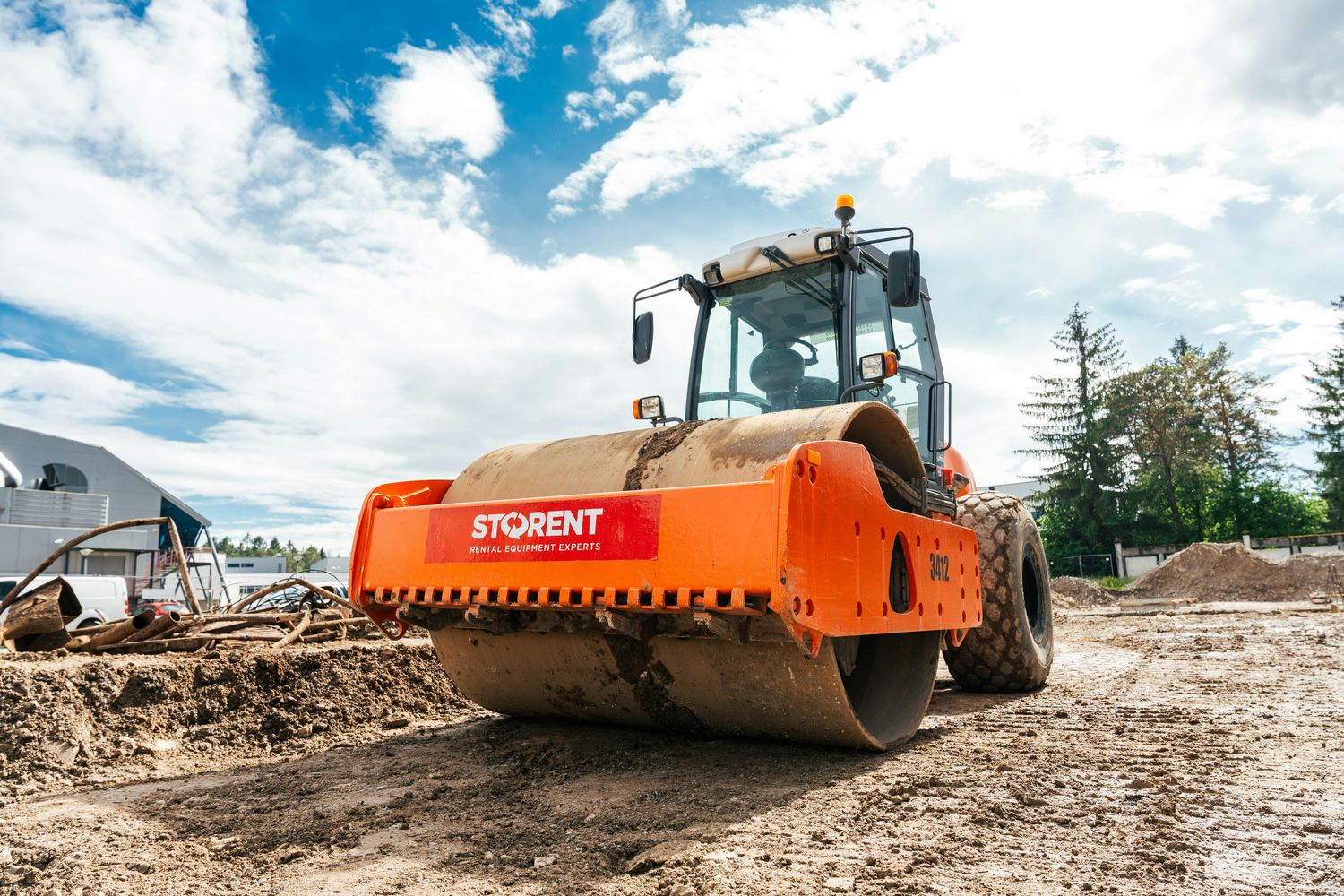 Vibratory Roller Rental — Farmer Surplus