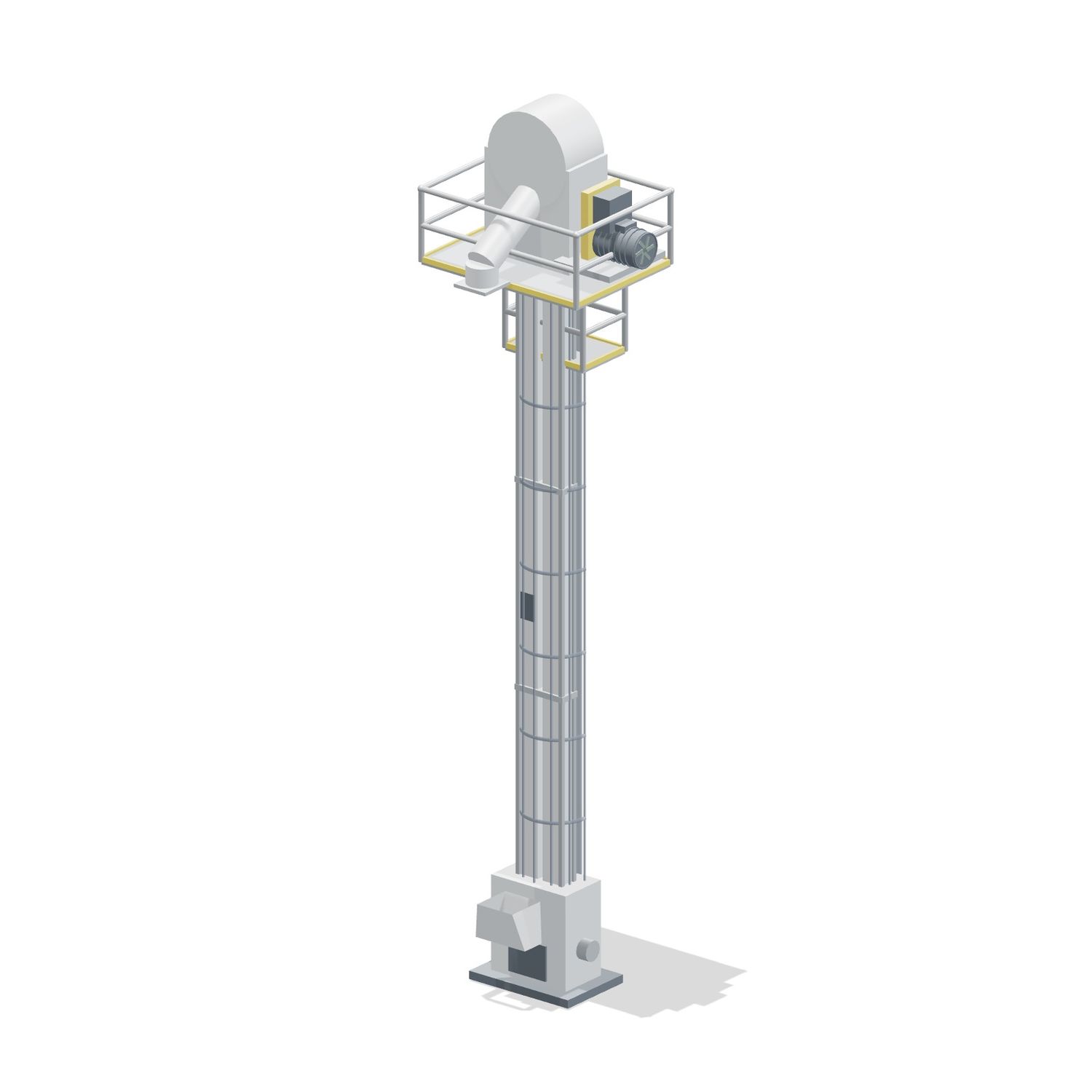 40 Ft Bucket Elevator 5000BU