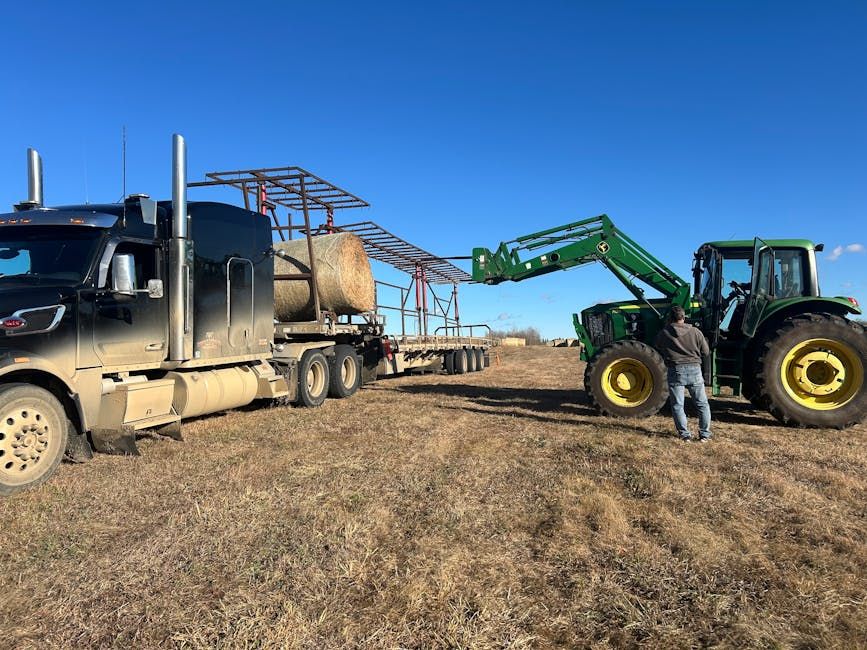 80x160x18 Large Hay &amp; Machinery Building — Farmer Surplus