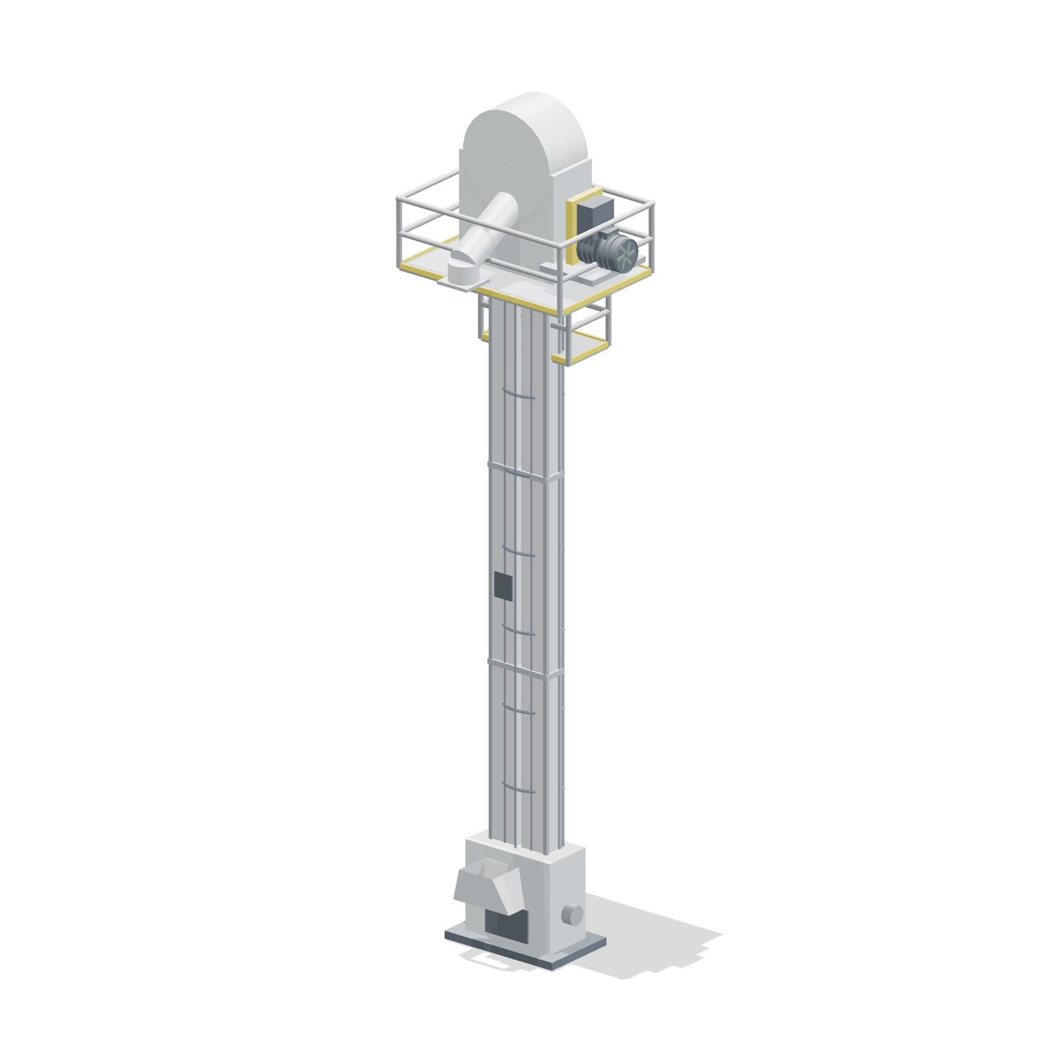 40 Ft Bucket Elevator 6000BU