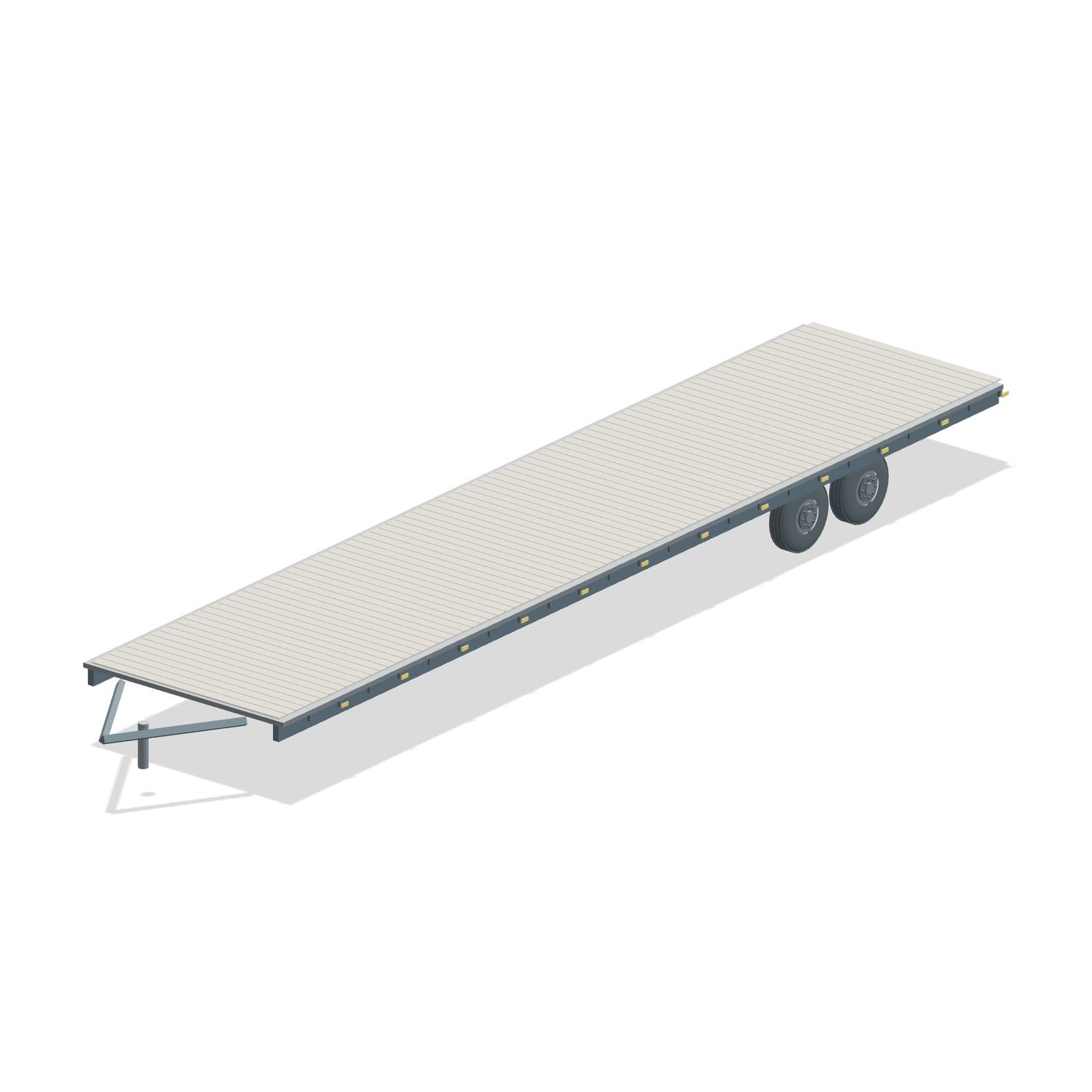 Flatbed Semi Trailer