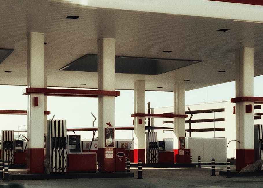 Commercial Fuel Station Setup
