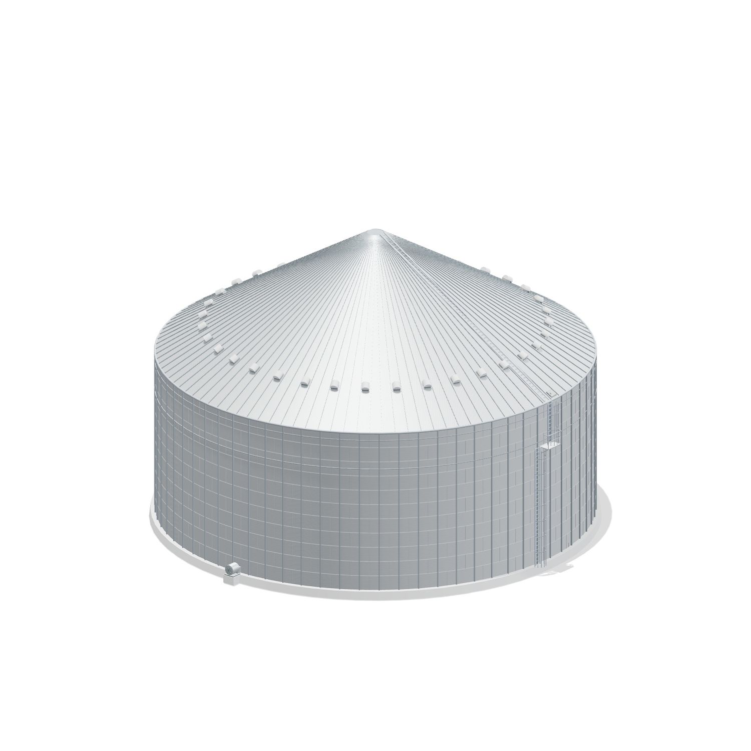 105' 11 Ring Commercial Grain Bin 3362502 BU