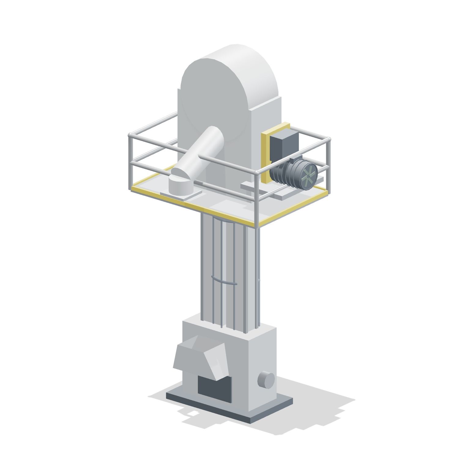 20 Ft Bucket Elevator 8000BU