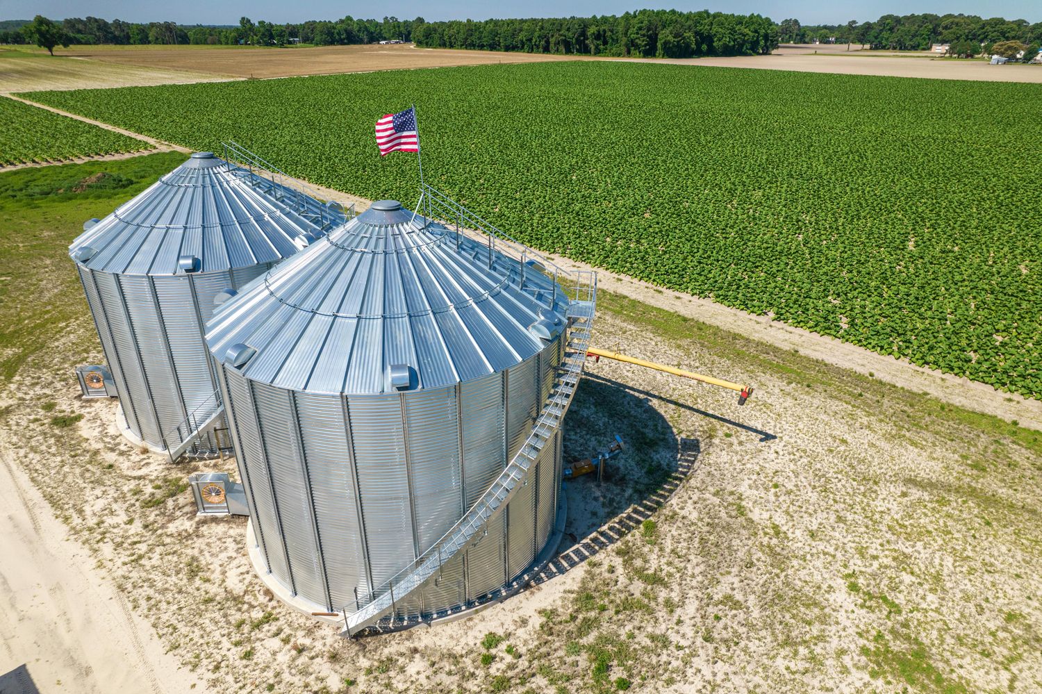 Grain Bin Scaffold / Platform Rental — Farmer Surplus
