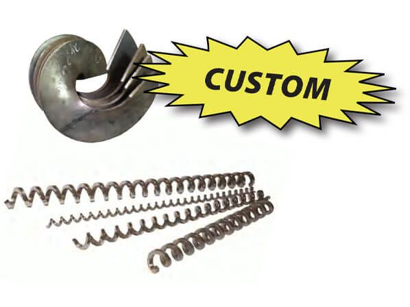 Stir-ator Down Auger Flighting - 4 ft Length — Perry Equipment