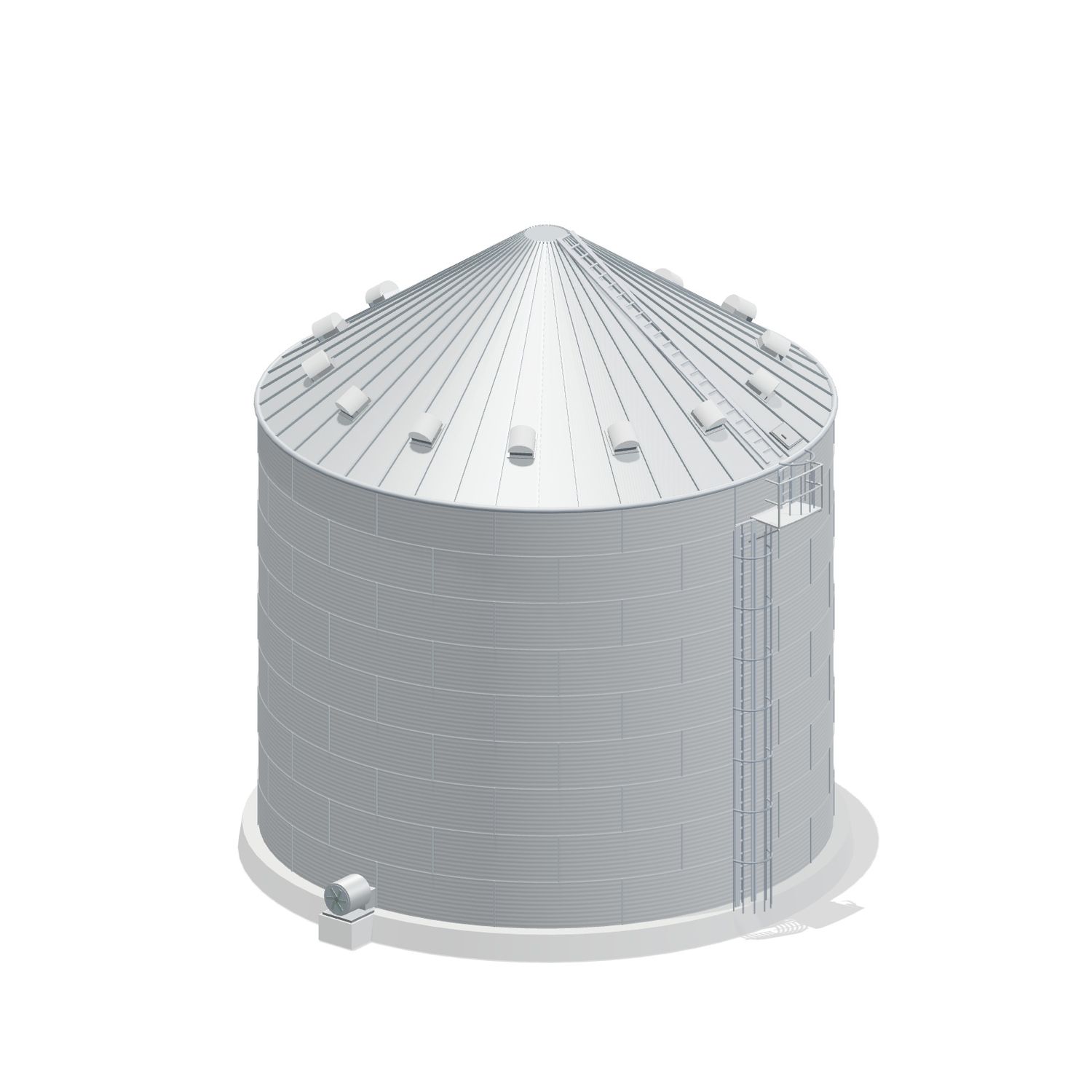 42' 9 Ring Farm Grain Bin 42953 BU