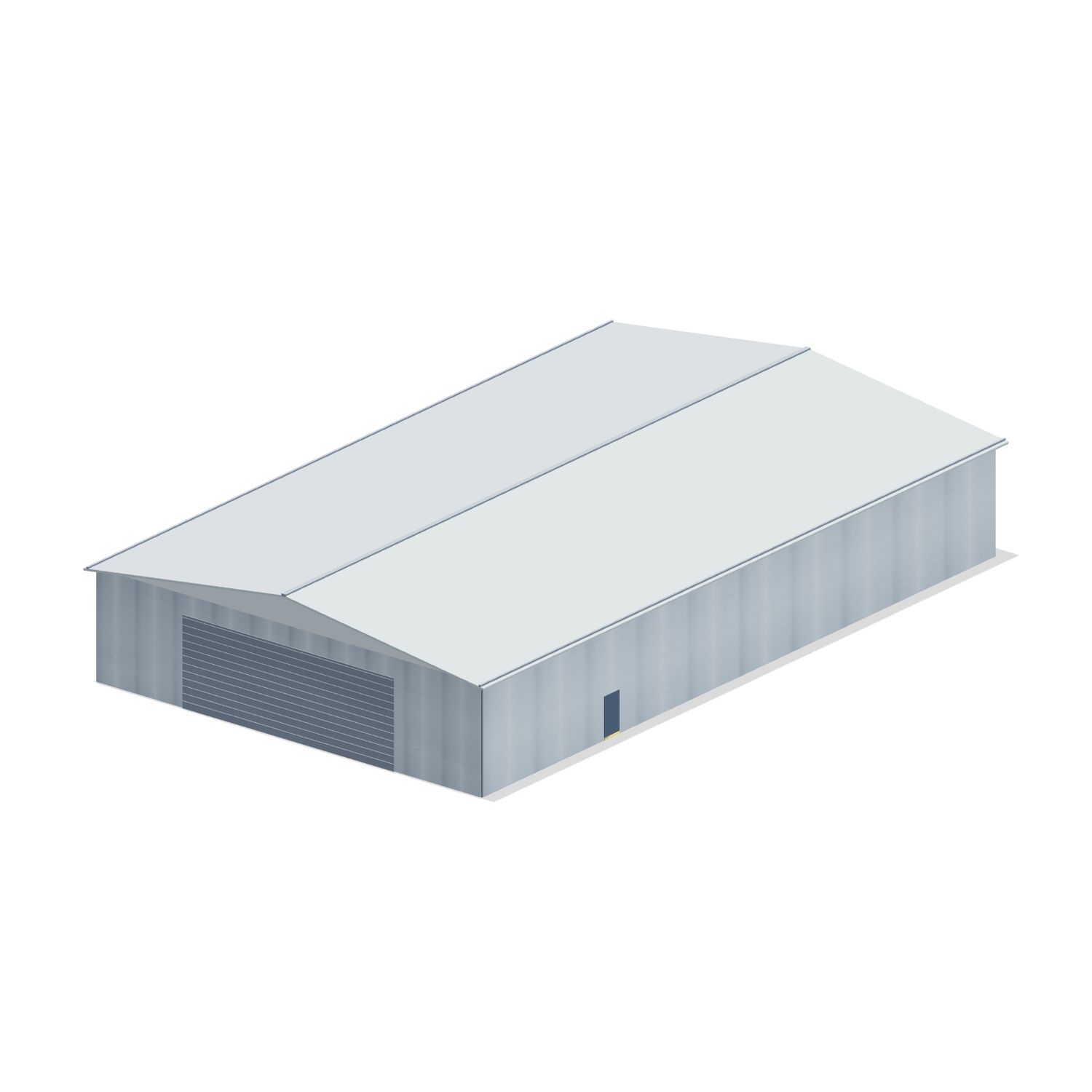 72x120x18 Large Machinery Shed