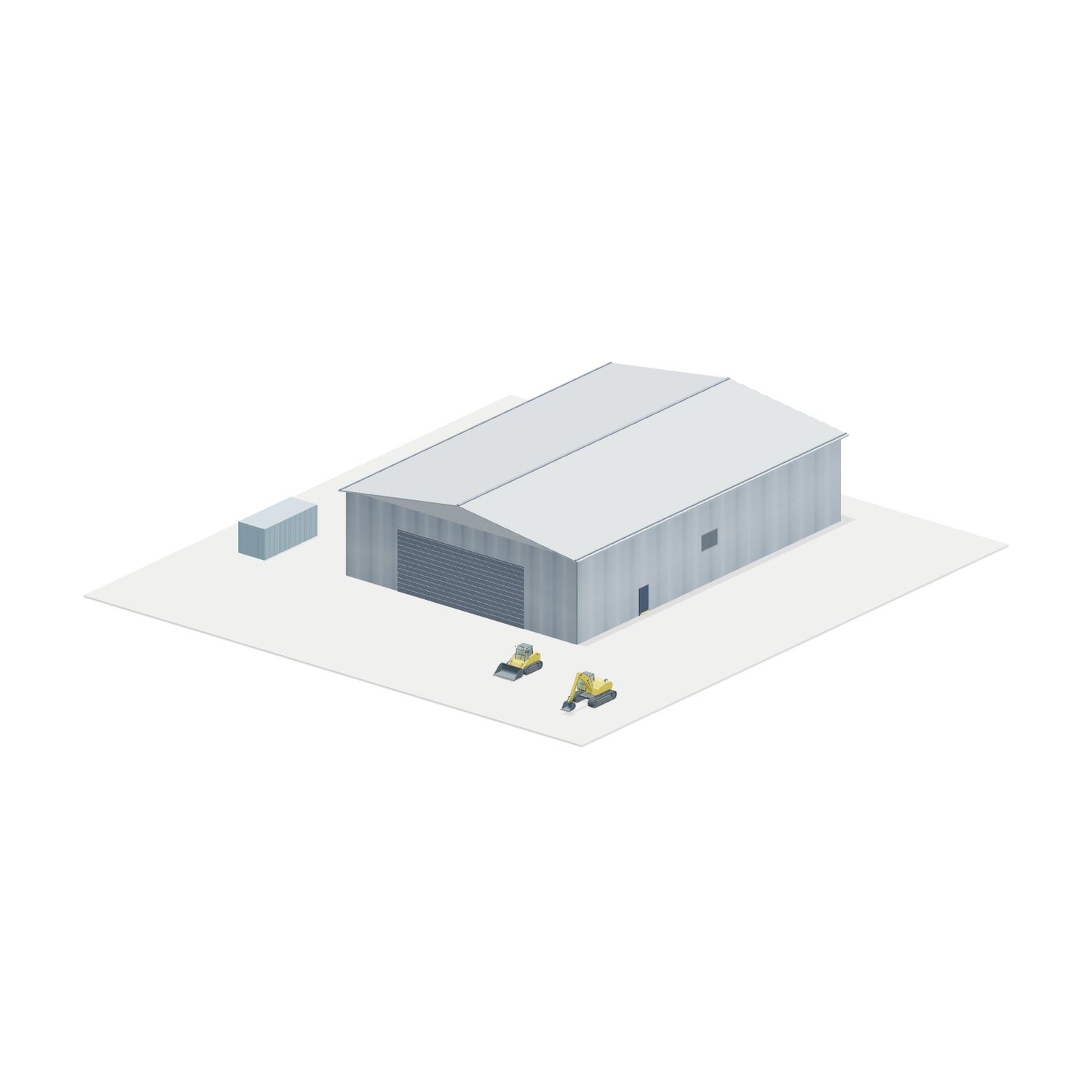 Commercial Lumber &amp; Building Supply Yard