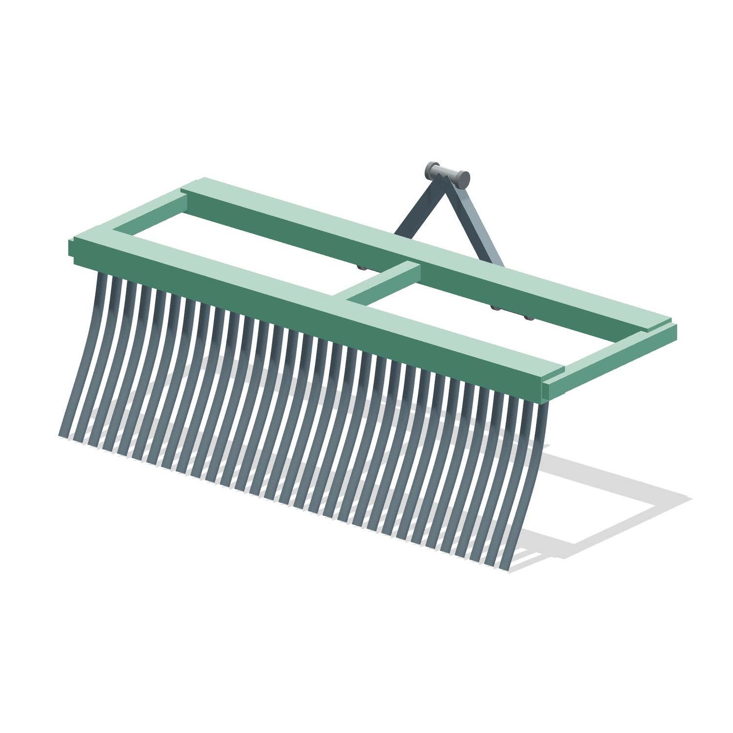 7 ft Landscape Rake