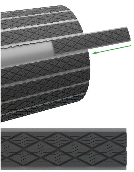 Kryptane Urethane - EXP. METAL BACK — Perry Equipment