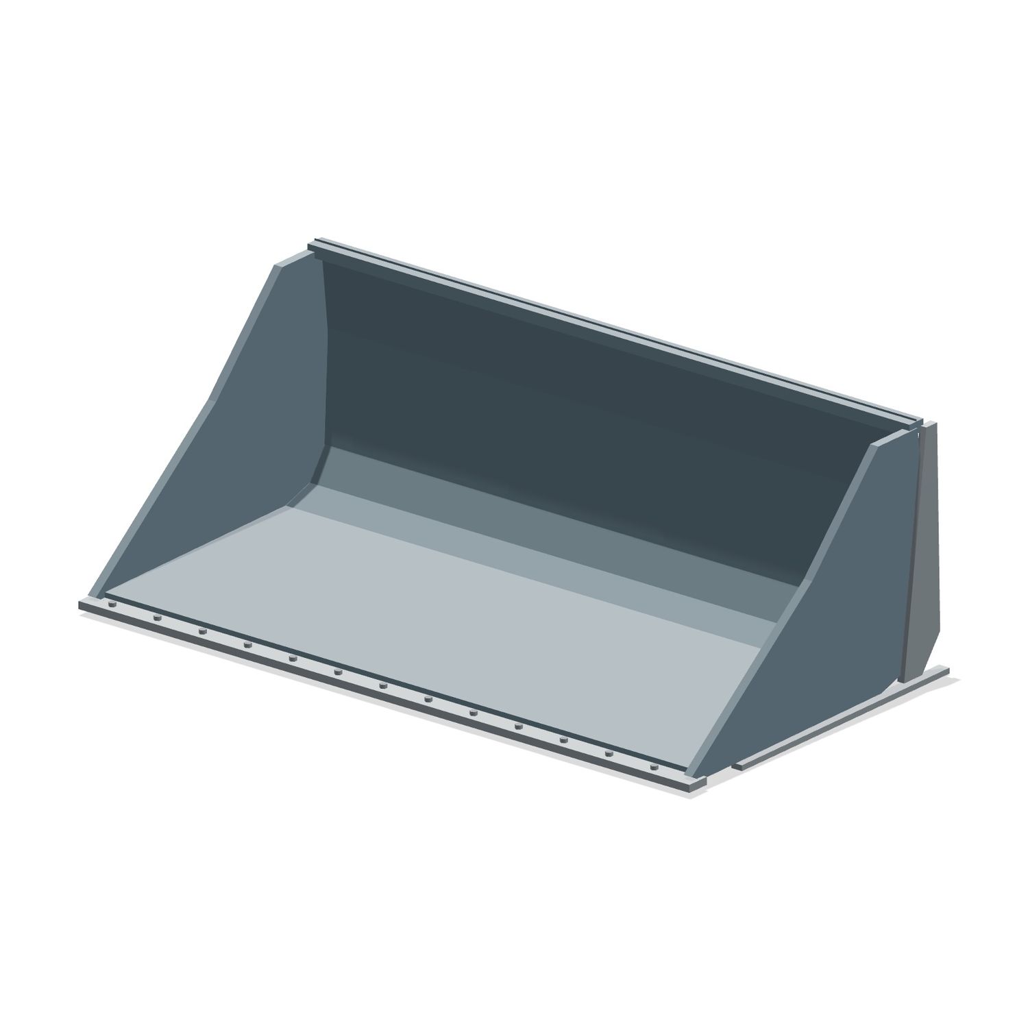 96 in Snow &amp; Light Material Bucket